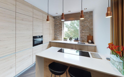 3D PREHLIADKA - ZARIADENÝ MODERNÝ 3izb. MEZONET., ul. LEŠKOVA, STARÉ MESTO