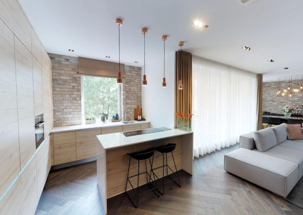 3D PREHLIADKA - ZARIADENÝ MODERNÝ 3izb. MEZONET., ul. LEŠKOVA, STARÉ MESTO