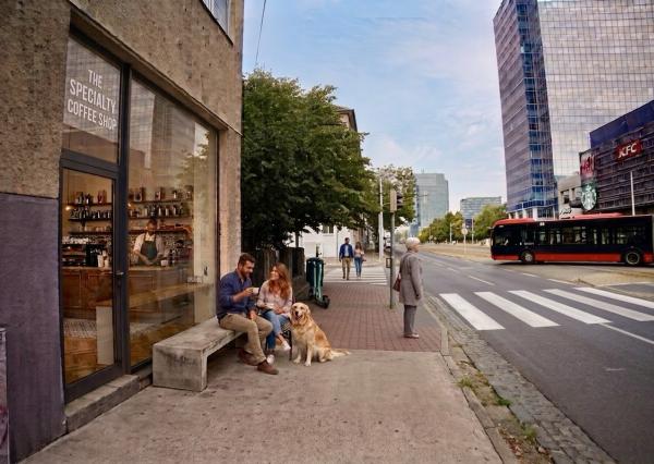 P.G's & Co. | Exkluzívne predám obchodný priestor na lukratívnom mieste oproti Polusu (roh Riazanská a Vajnorská ulica)